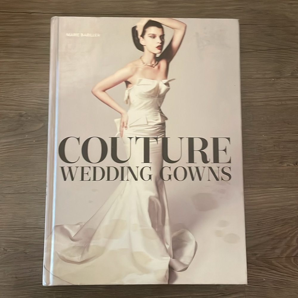 Coffee Table Book Couture Wedding Gowns   New